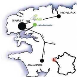 Situation Laboratoire d'analyses Capinov